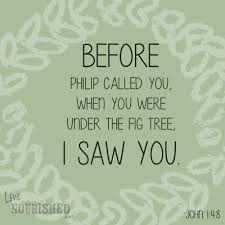 I saw