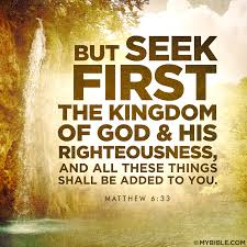 Seeking God will Prosper You!