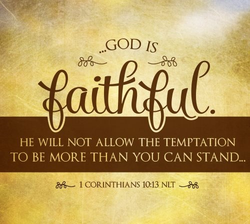faithful over temptation