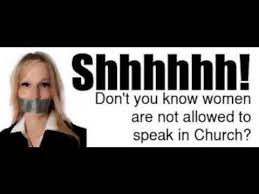 speak in church