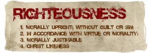 righteousness