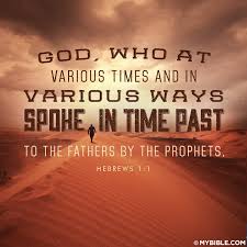 prophecy speaks through prophets