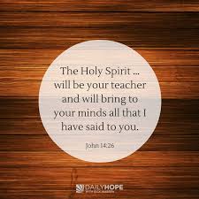 Holy Spirit teach
