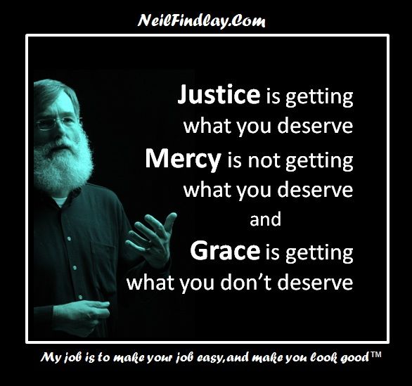 justice mercy grace