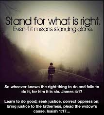 stand for right