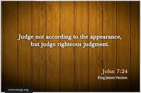 judge righteous by Holy Spirit